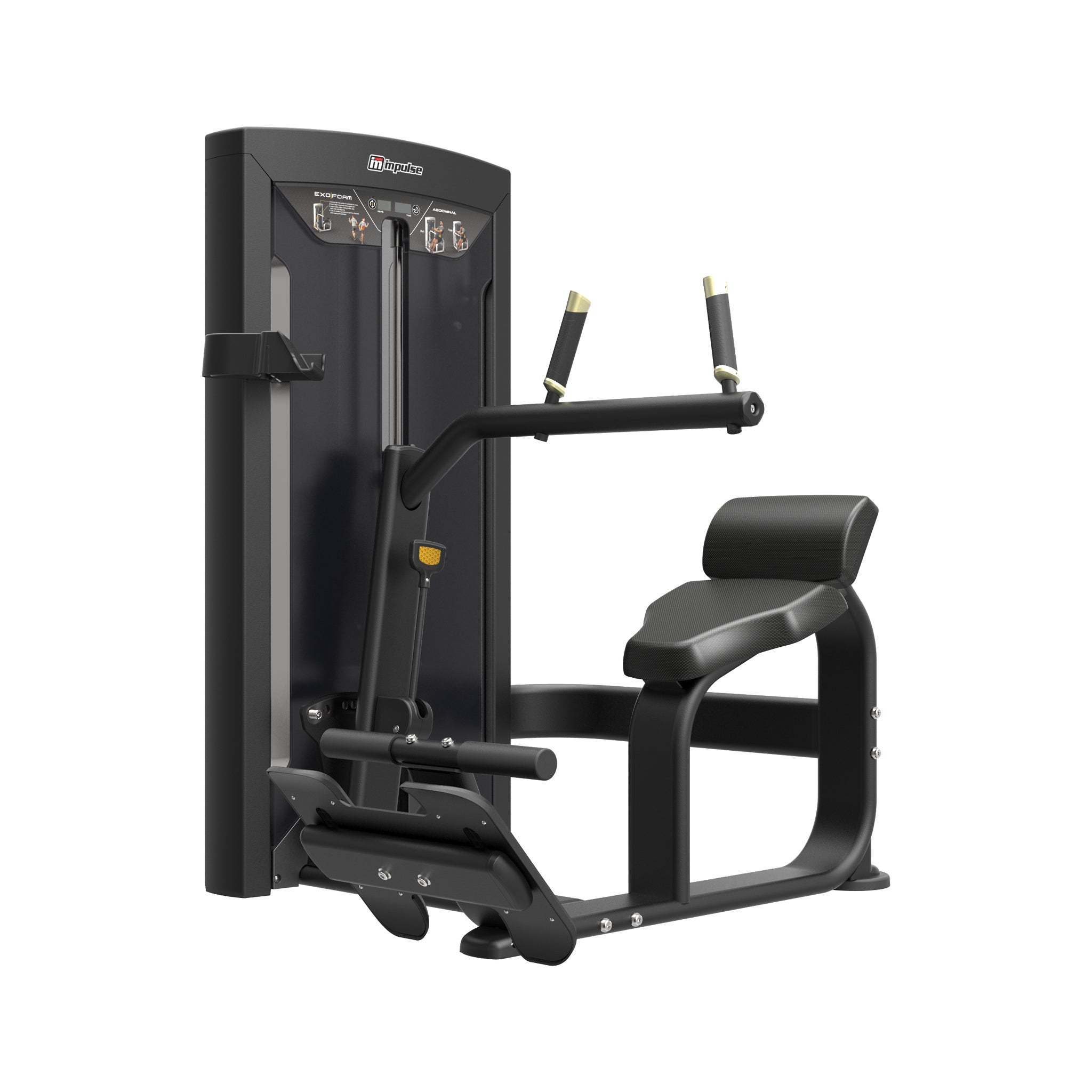 Impulse ExoForm Abdominal with 160lb weight stack – Origin Fitness