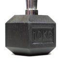 Gym Division Rubber Hex Dumbbells
