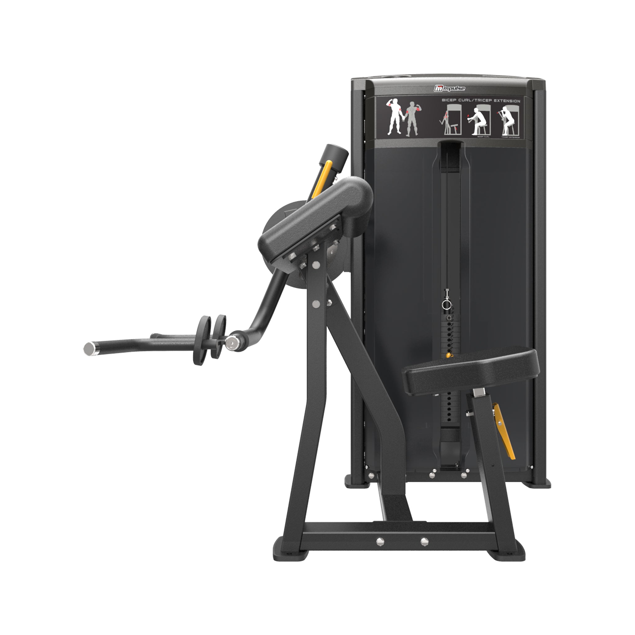 Impulse IF93 Dual Bicep/Tricep Machine – Origin Fitness