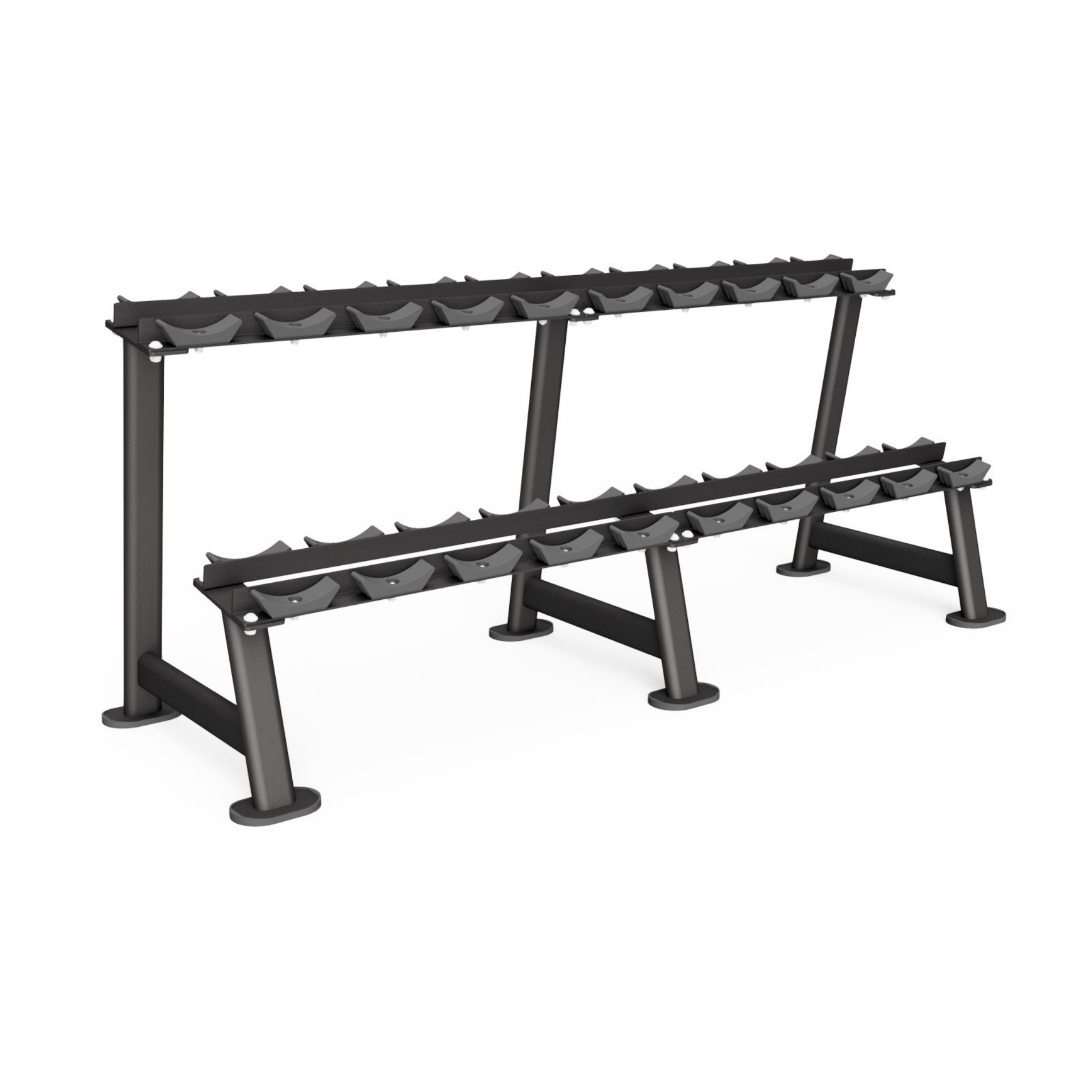 Origin 10 Pair 2 Tier Dumbbell Rack – Origin Fitness
