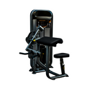 Impulse Black gym machine with digital display on a white background