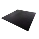 Gym Division 10mm Classic Floor Tile (1m x 1m x 10mm) - 100% Black