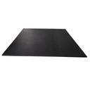 Black mat on a white background