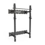  Alpha Folding Wall Mounted Half Rack