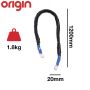 Origin Covered Resistance Tubes with Handles (Set of 5)