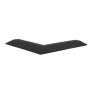Origin 20mm Premium Fitness Tile Corner - Black - 20mm - 150mm x 550mm