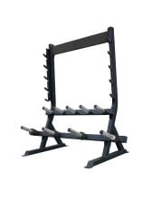 Gym Division Olympic Bar and Plate Storage Rack