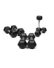 Origin Rubber Hex Dumbbells 