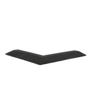 Origin 20mm Premium Fitness Tile Corner - Black - 20mm - 150mm x 550mm