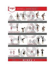 Origin Barbell Exercise Poster