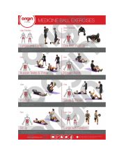 Origin Medicine Ball Exercise Poster