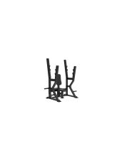 Impulse Sterling Plate Loaded Shoulder Press Bench - Black