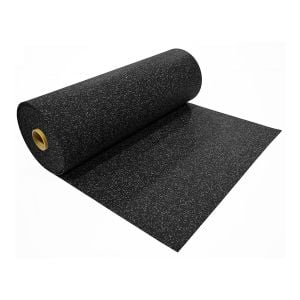 Origin Fitness Rolls (10m x 1m x 10mm - 10sqm per roll) - 15% Grey EPDM