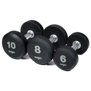 Origin RD2 Rubber Dumbbell Sets