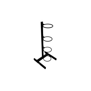 Origin Single Sided Wall Ball Rack (holds 4)