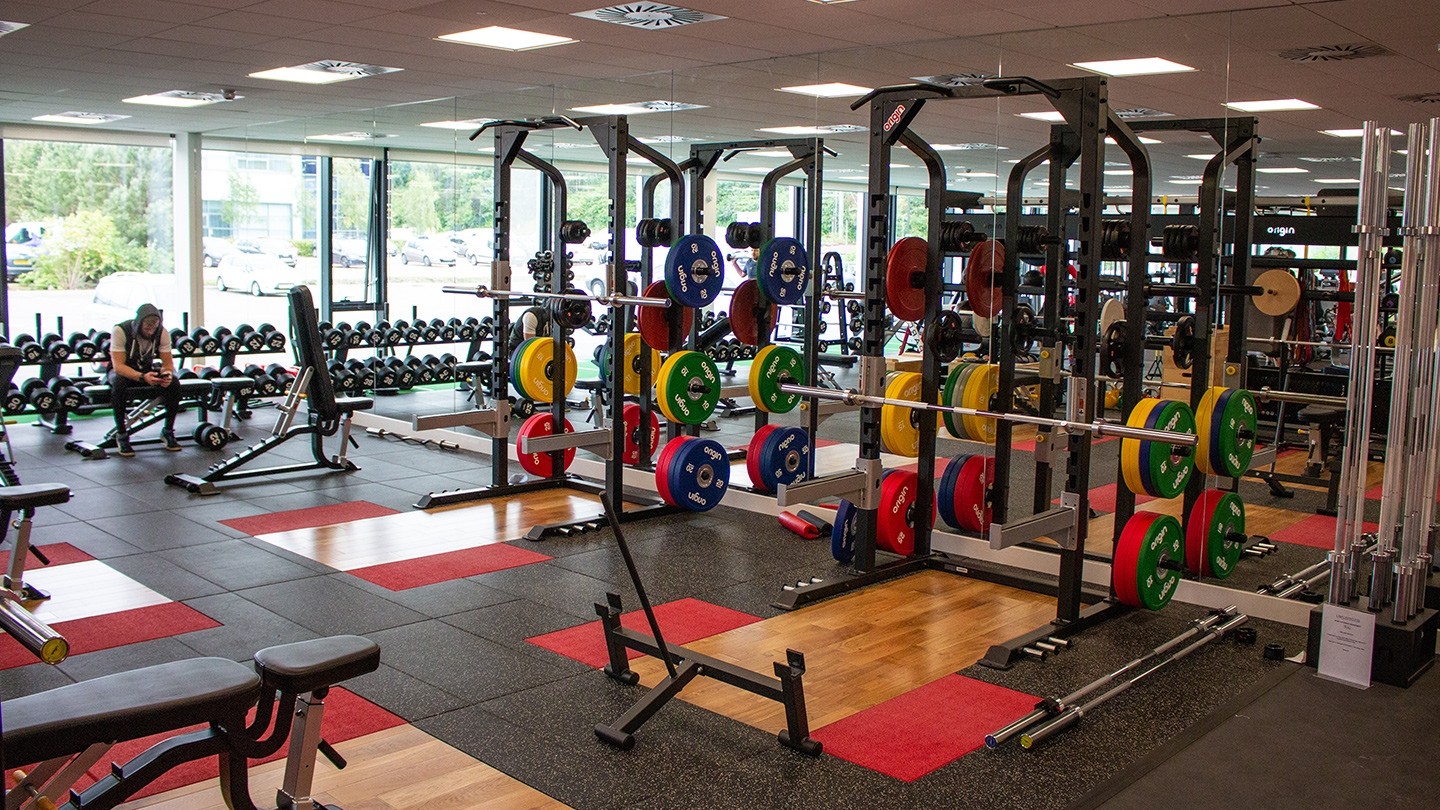 UWS Hamiton Campus Gym Strength Lifting Zone