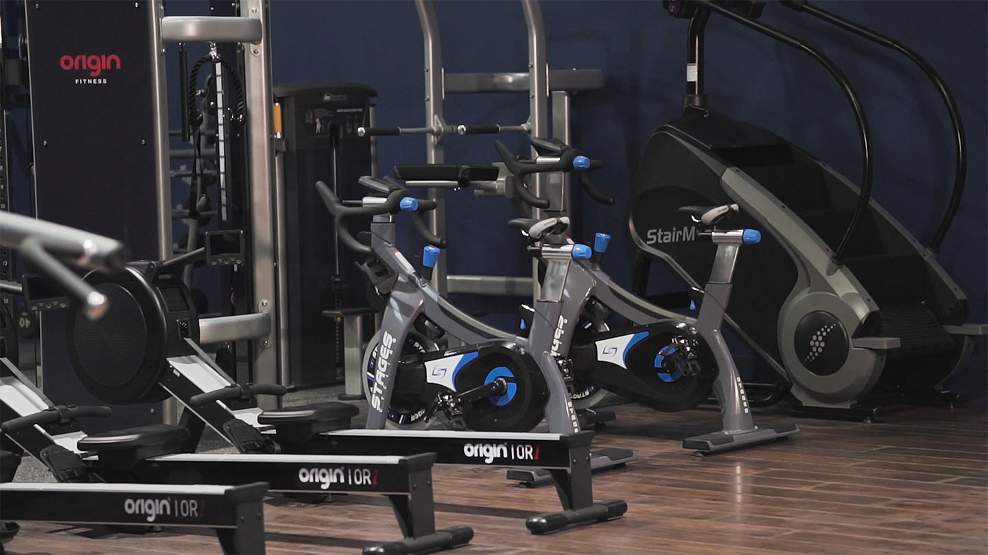 HIIT Cardio equipment at the shed by origin fitness