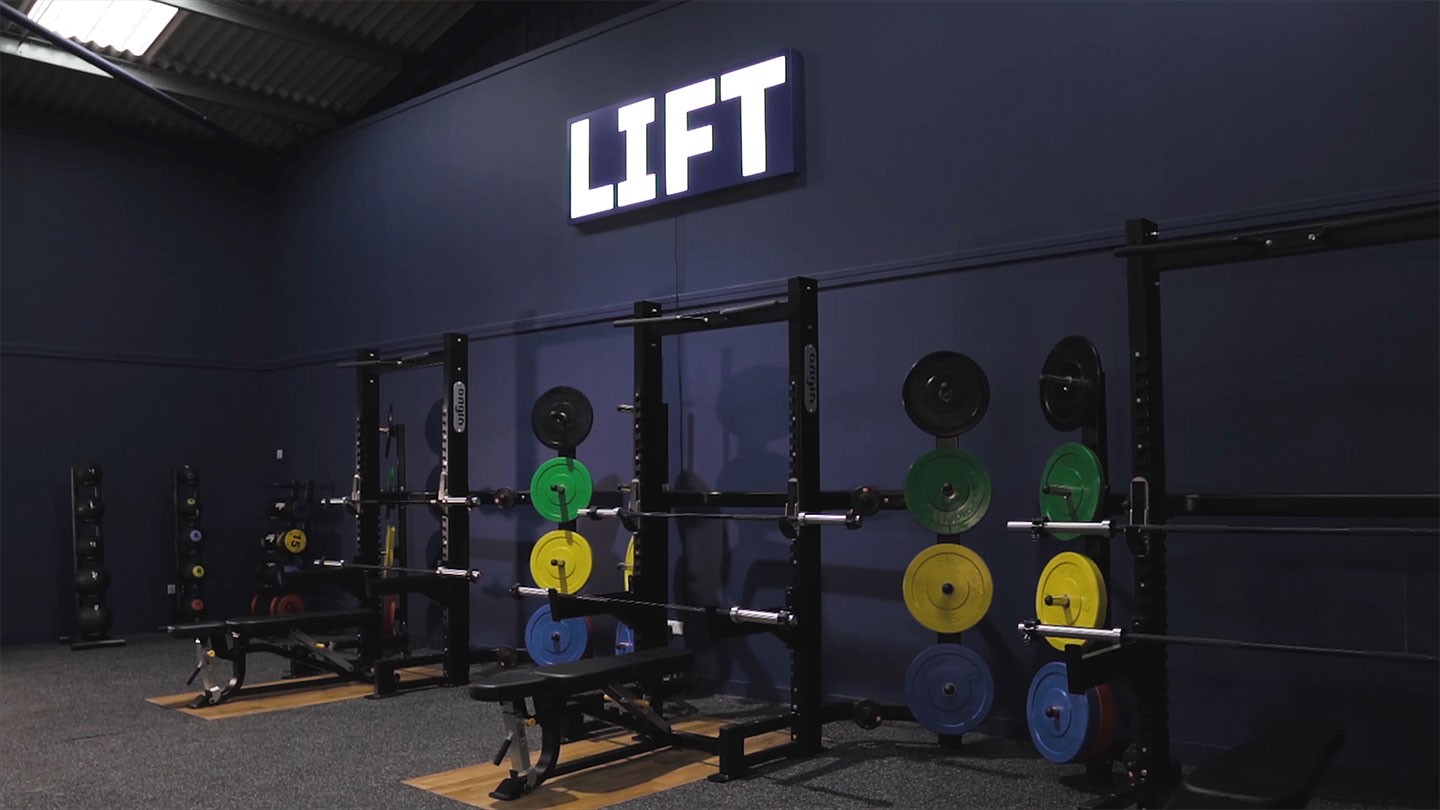 LIFT at the shed health club in aberdeenshire