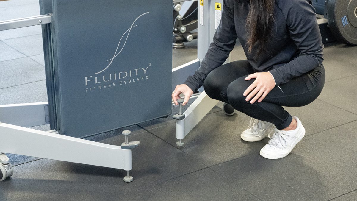 Fluidity Barre Fitness Exercise Yoga Portable Ballet Bar + Mat