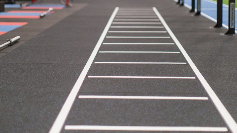 speed gym floor markings