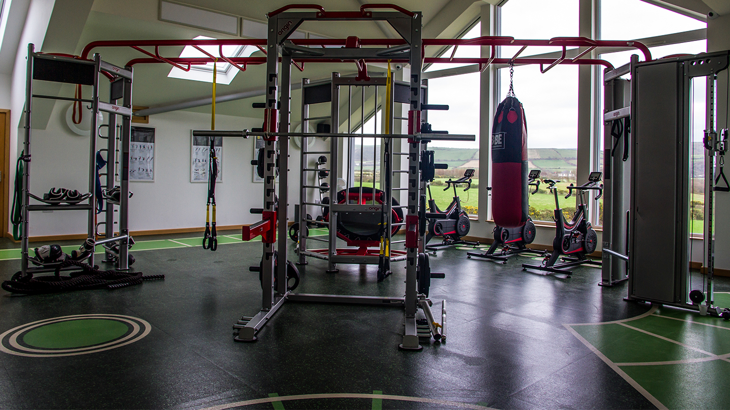 Gym floor online equipment