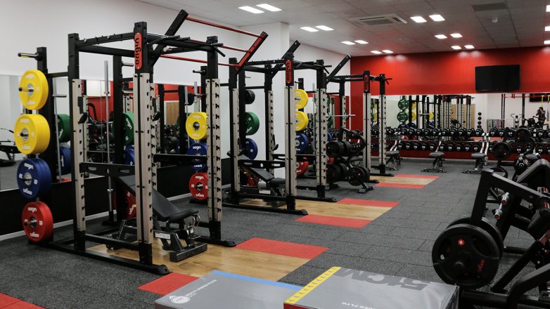 Power racks at airdrie