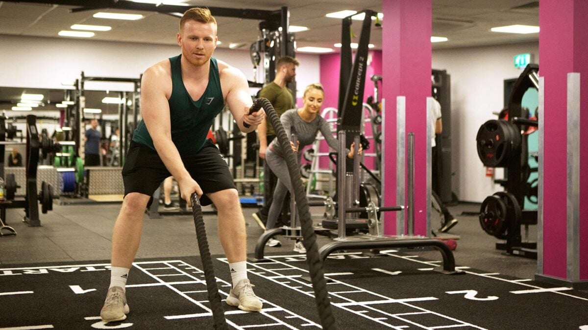 inspire all worked with origin fitness to create their group Hiit zone in several of their facilities