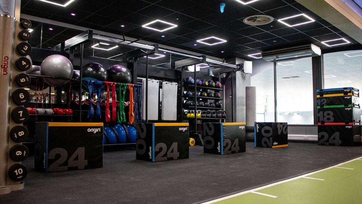 North Lanarkshire Leisure functional training zone in their Tryst facility