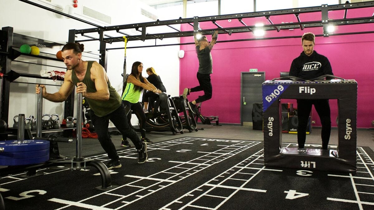 The inspireall group HIIT zones and general functional training areas have been well received.