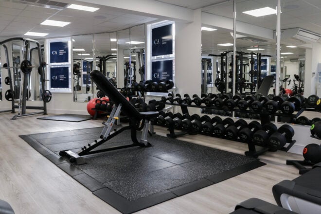 Cooper Associates Staff Corporate Gym