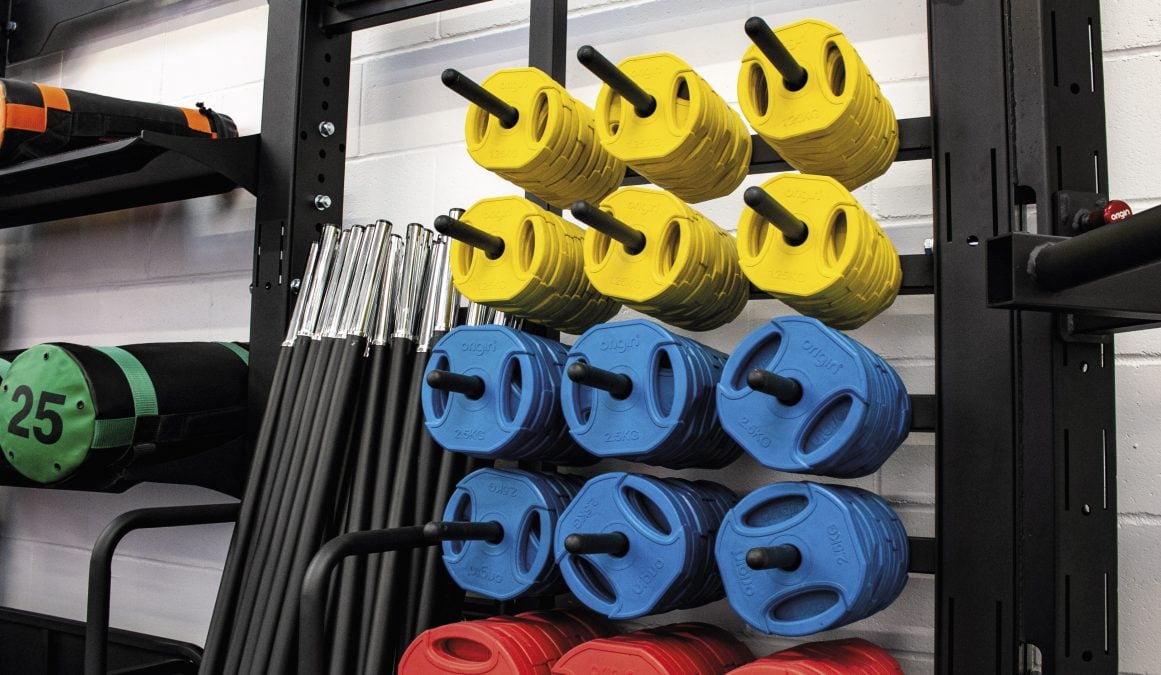 Origin Studio Barbell Storage 