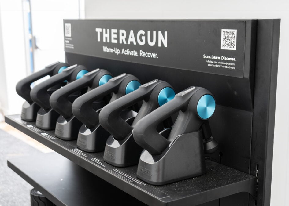 Theragun massage gun