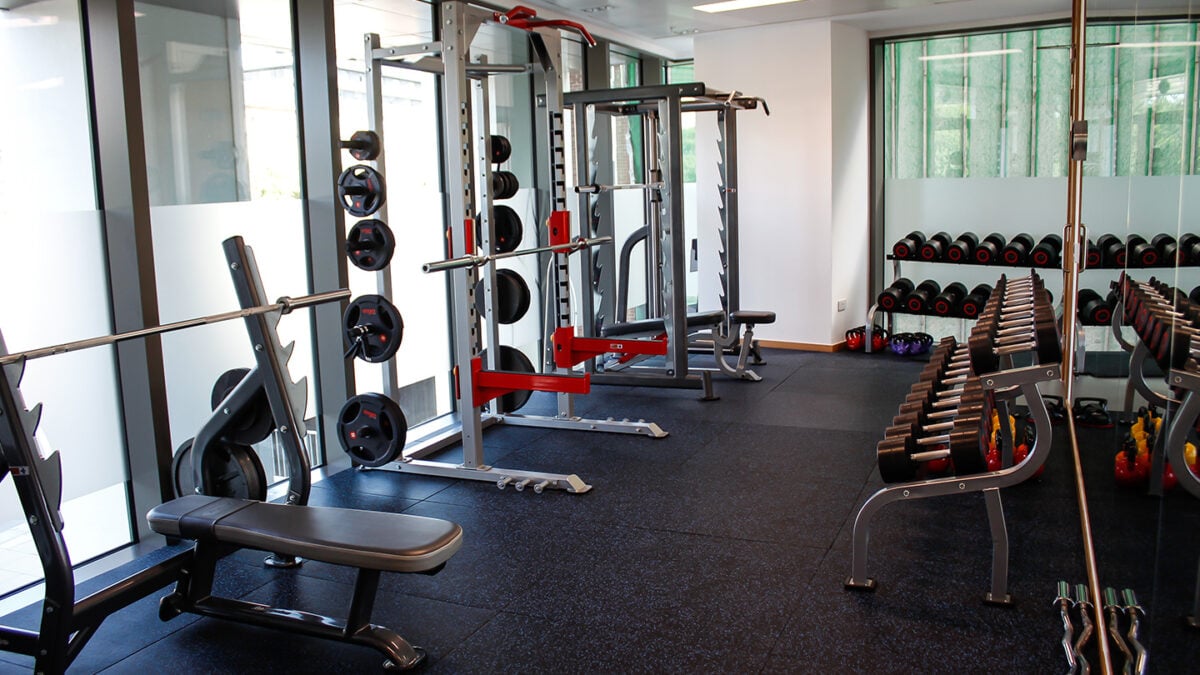 Scottish Power Office Gym installed by Origin Fitness 